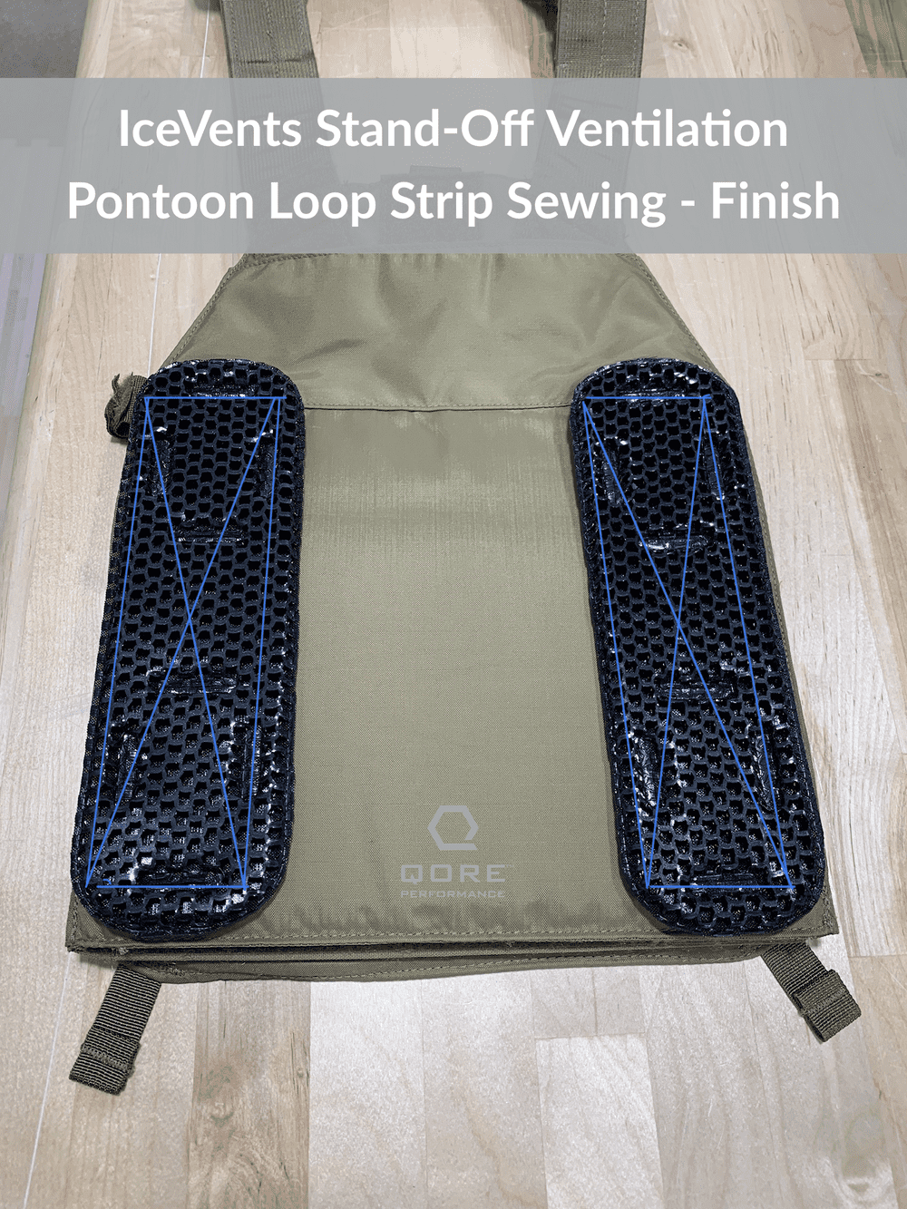 How to Sew Adhesive Strips onto your Plate Carrier and IceVents