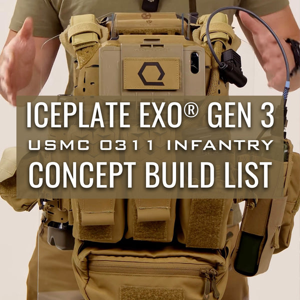 The Future of Marine Corps Armor? ICEPLATE EXO® Gen 3 - 0311 USMC Infantry Concept Build List