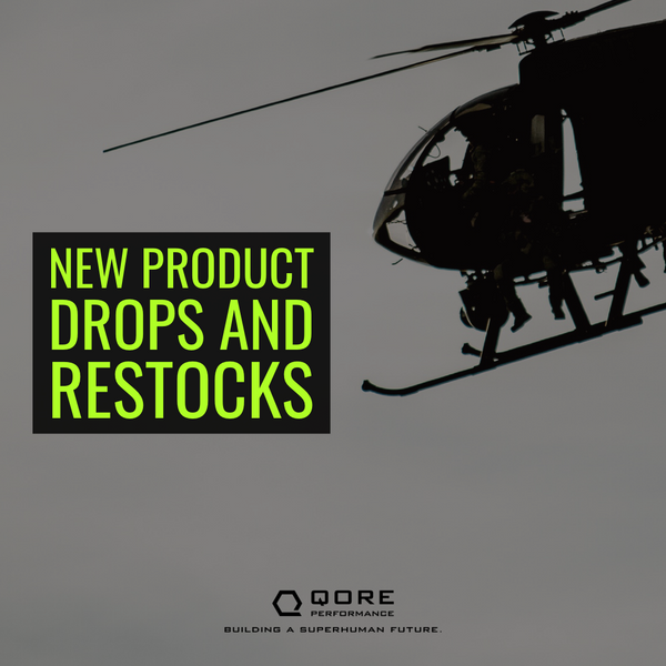 Qore Performance® Restocks and New Product Drops: how do I get in on them and when do they happen?