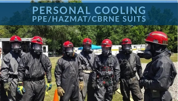 How to Stay Cool in PPE/HAZMAT/CBRNE Suits