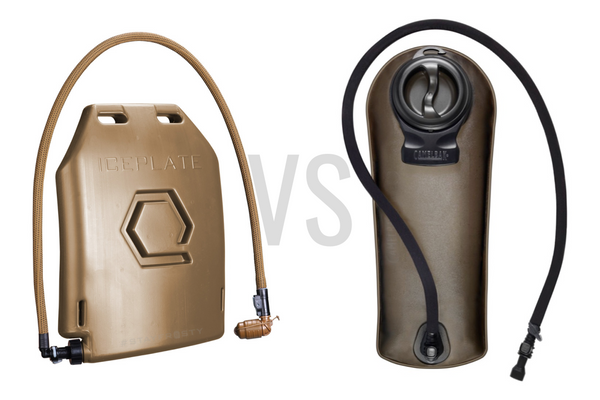 Plate Carrier Hydration: IcePlate® vs. Camelbak (What is the difference between hard and soft hydration bladders?)