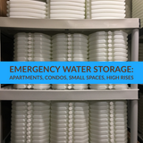 Urban Survival: How to Store Water if you live in a Micro Apartment, Downtown or Major Urban Center