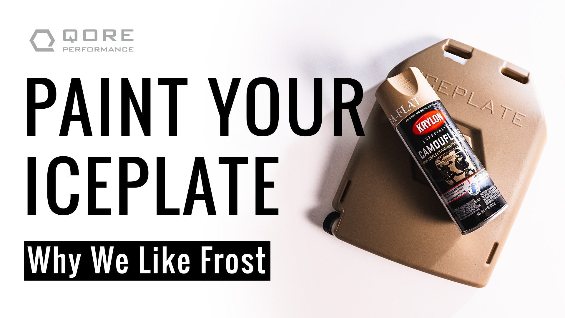 Custom Colored ICEPLATE® Gen 3: how to Spray Paint your ICEPLATE®