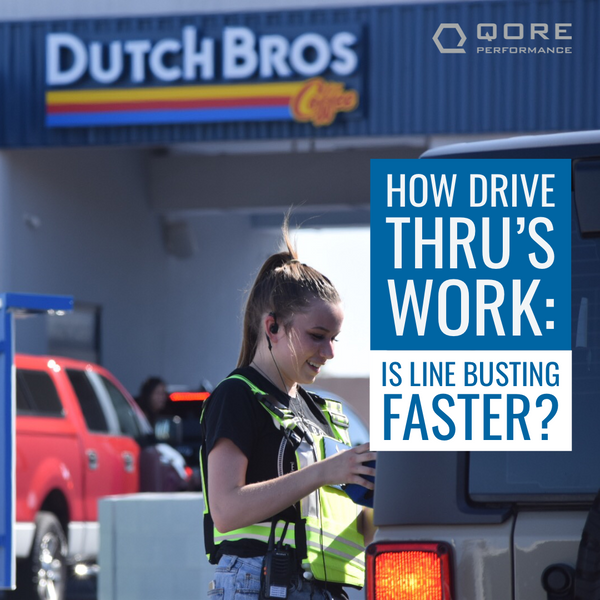 How Drive Thru's Work: Is line busting “faster?”