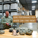 Does Qore Performance have NSNs for any ICEAGE ECOSYSTEM Products like ICEPLATE®, ICEVENTS®, ICEPLATE EXO®, etc.?