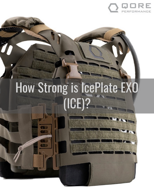 Quelle est la solidité du porte-assiettes ventilé ultraléger IcePlate EXO® de Qore Performance ?