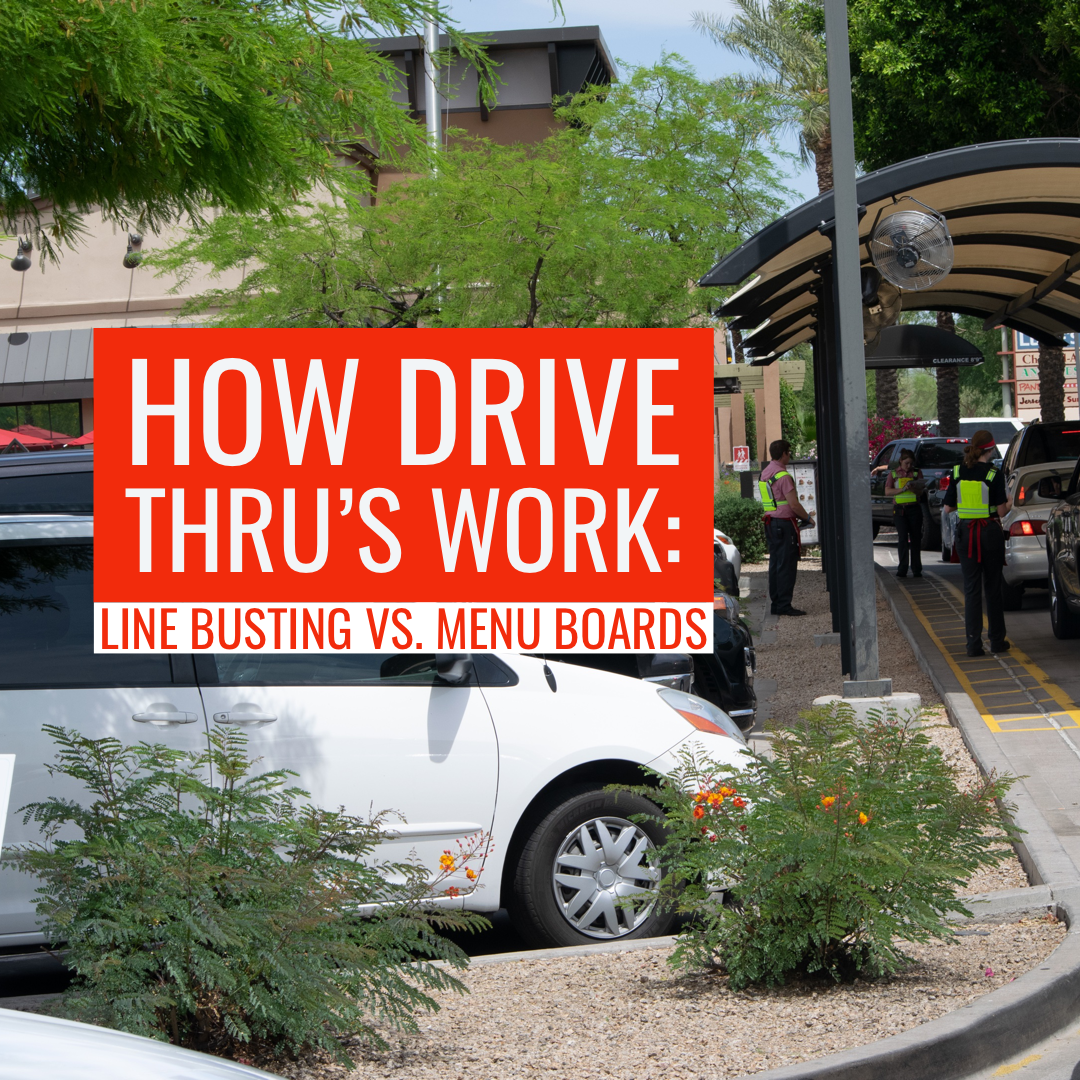 How Drive Thru's Works: Why is line busting better than static menu boards?