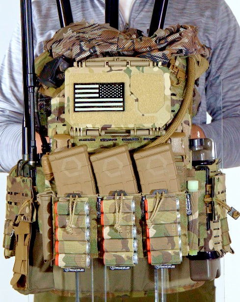 Drone Warfare Plate Carrier Setup - ICEPLATE EXO® Gen 3 - NATO Anti-Drone Plate Carrier Concept Build List