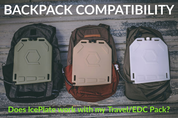 Compatibilité sac à dos : IcePlate® Classic et IcePlate® Curve fonctionnent-ils avec mon sac à dos ?