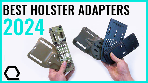 Best Holster Adapters of 2024 - Safariland UBL, True North Concepts MHA, Blue Force Gear Holster Adapter, G-Code GCA30, Guardian Warrior Solutions Bang Hanger