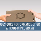 Does Qore Performance offer a trade-in program for older products?