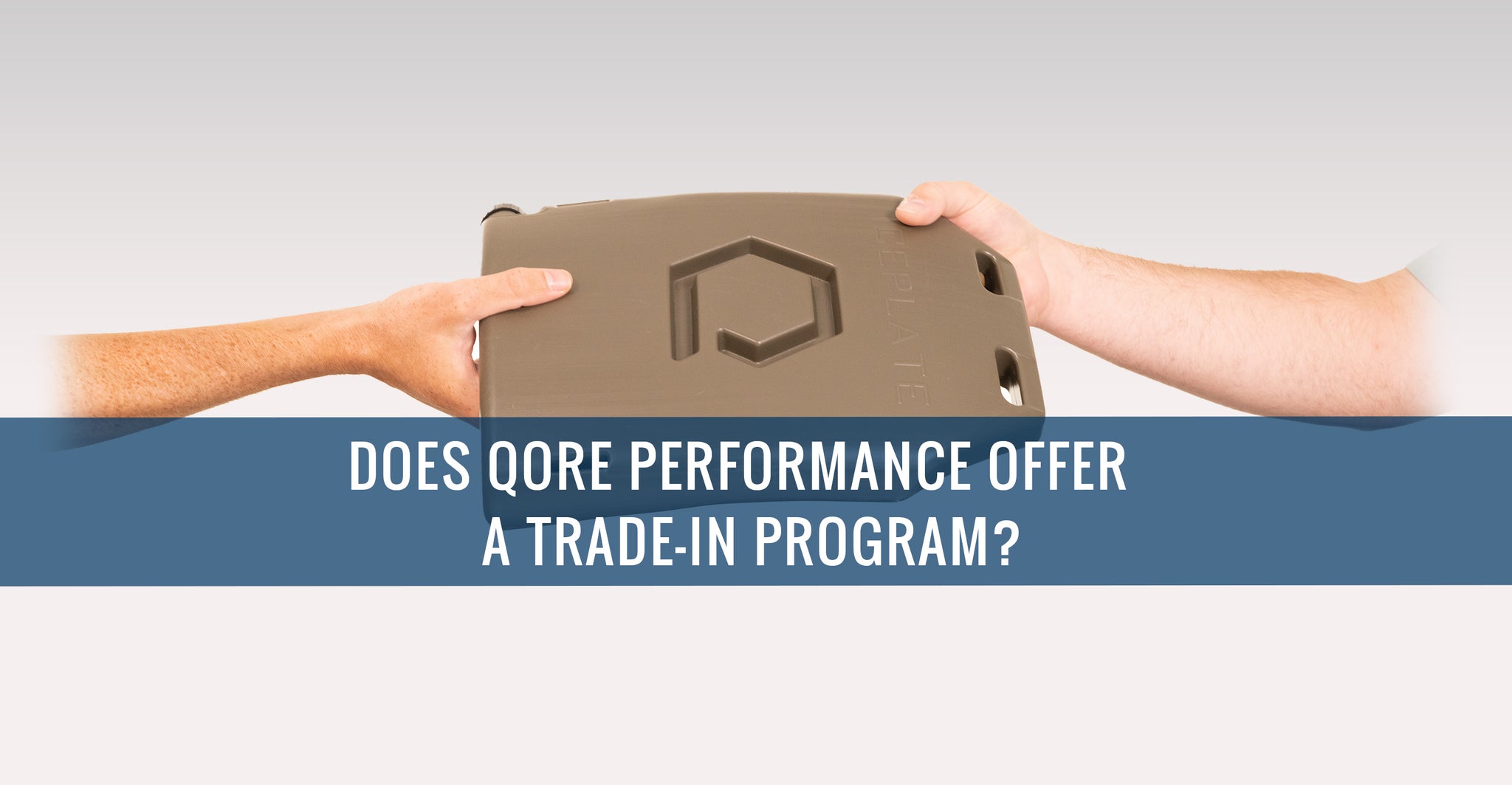Does Qore Performance offer a trade-in program for older products?