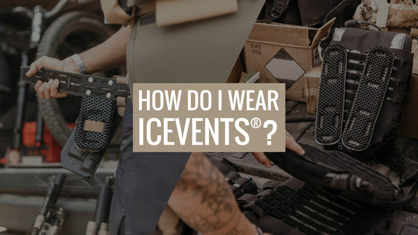 How do I wear ICEVENTS?