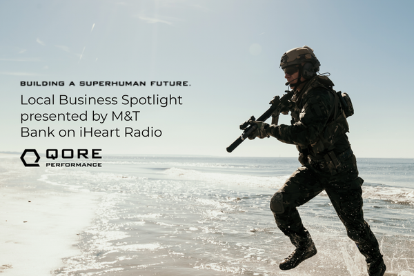 Building a Superhuman Future: how Qore Performance® was born on the Local Business Spotlight presented by M&T Bank and iHeart Radio