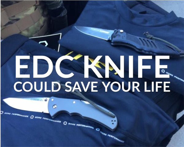 Le couteau EDC pourrait vous sauver la vie