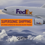 Pre-Paid Customs Fees for International Orders by Qore Performance®: FedEx DDP (Delivered Duties Paid)