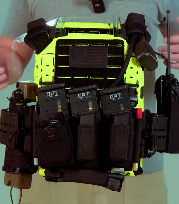 HiVis Police Plate Carrier Setup - ICEPLATE EXO® Gen 3 - Law Enforcement Officer Concept Build List