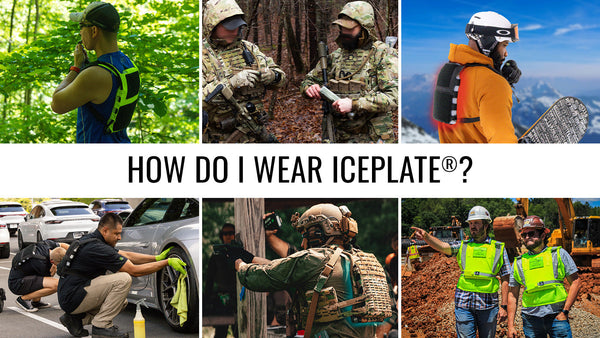 How do I wear ICEPLATE® Curve? - The Wearable Cooling, Heating and Hydration Human Booster Rocket
