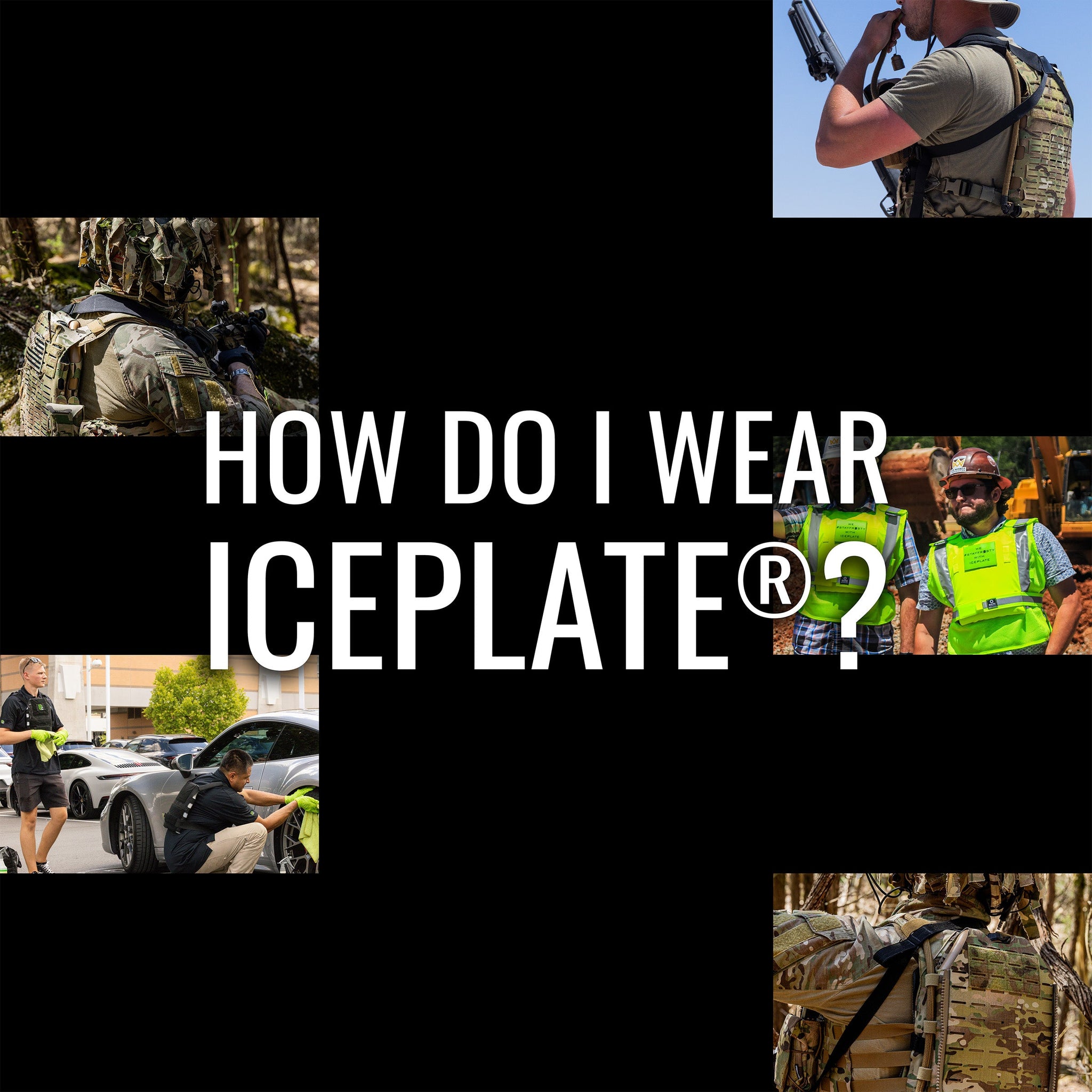 How do I wear ICEPLATE® Gen 3? - The Wearable Cooling, Heating and Hydration Human Booster Rocket