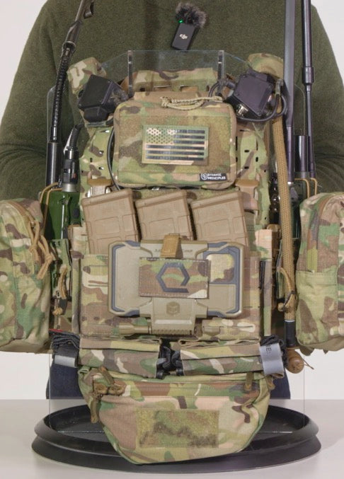 USAF TACP Plate Carrier Setup - ICEPLATE EXO® Gen 3 - U.S. Air Force Tactical Aircraft Party Controller Plate Carrier Concept Build List