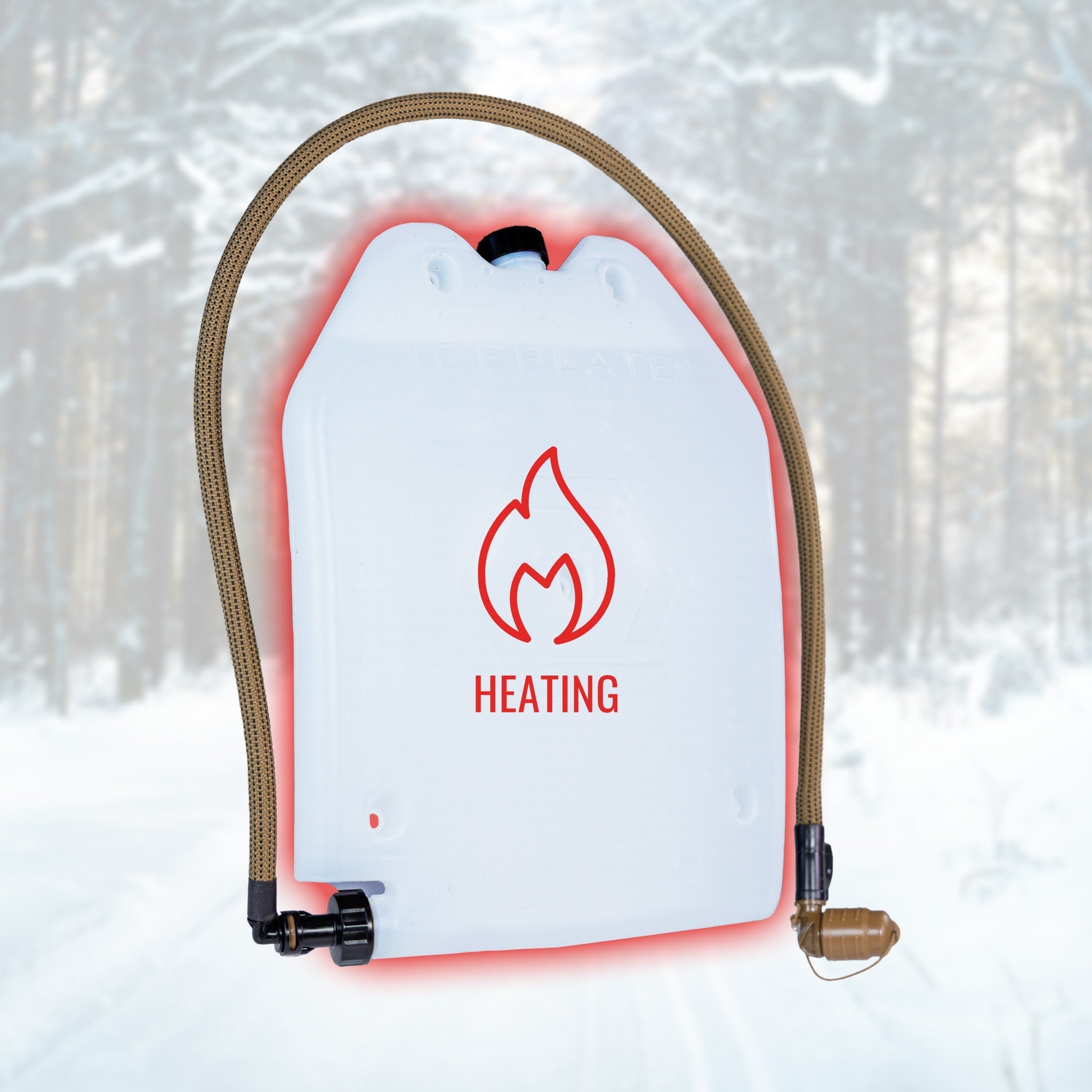 Winter Warmth: Fill Your IcePlate® Curve with Hot Water – Qore