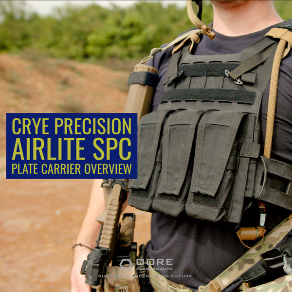 Examen du support de plaque : Crye Precision Airlite SPC (avec embouts de montage IceVents et IcePlate)