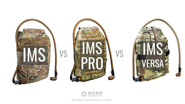 Plate Carrier Hydration and Body Armor Cooling, Heating: What is the difference between IMS, IMS VERSA and IMS Pro?