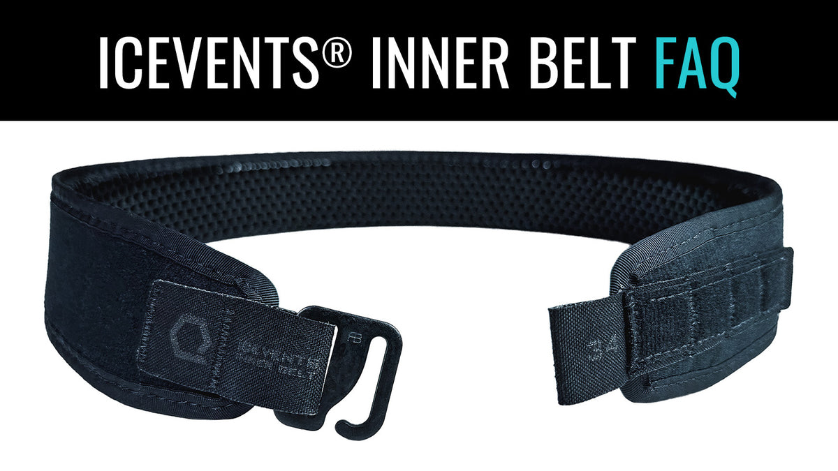 ICEVENTS® Inner Belt FAQ: Your Guide to Gun Belt Comfort & Capability ...