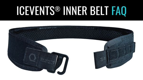 ICEVENTS® Inner Belt FAQ: Frequently asked questions about the new standard for gun belt comfort and capability
