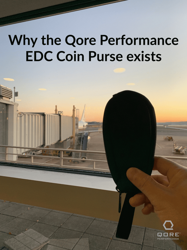 Pourquoi Qore Performance® a-t-il construit le porte-monnaie EDC ?