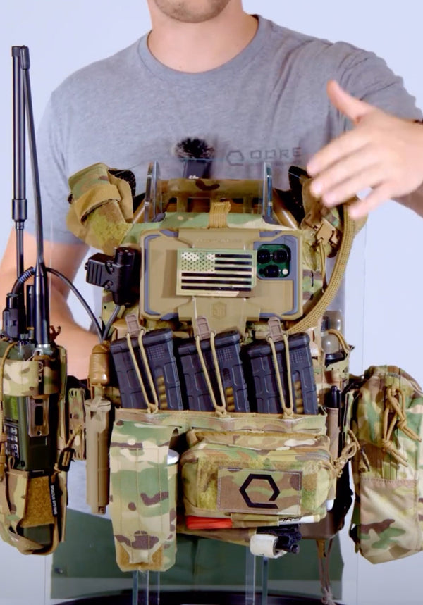 Paratrooper Plate Carrier Setup - ICEPLATE EXO® Gen 3 - Jumpable Airborne Plate Carrier Concept Build List