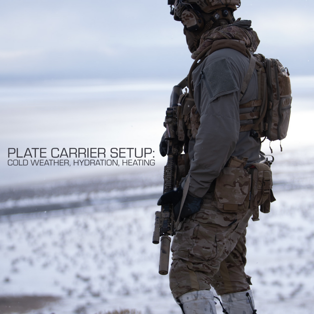 Cold Weather Plate Carrier Setup Hydration and Heating