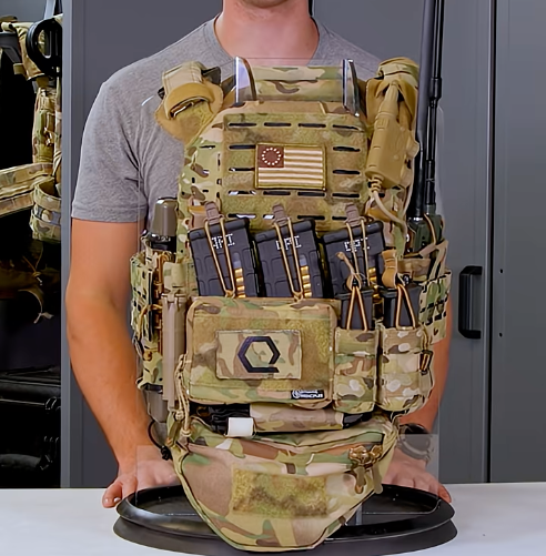 Future USAF Plate Carrier Setup - ICEPLATE EXO® Gen 3 - Future USAF Security Forces Plate Carrier Concept Build List
