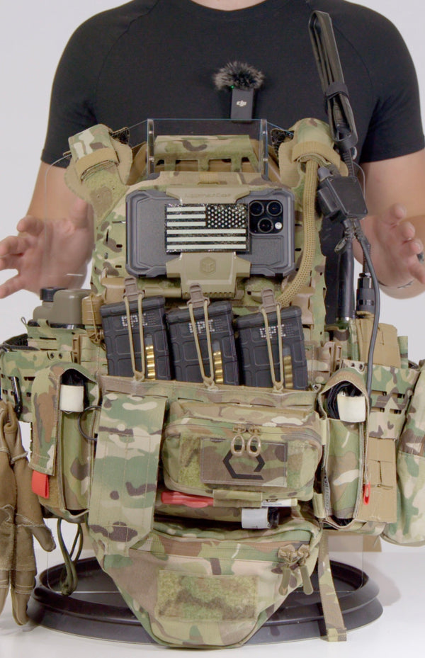 U.S. Air Force Pararescue Plate Carrier Setup - ICEPLATE EXO® Gen 3 - USAF PJ Plate Carrier Concept Build List