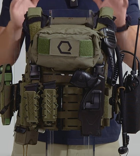 U.S. Border Patrol Plate Carrier Setup - ICEPLATE EXO® Gen 3 - BORTAC Plate Carrier Concept Build List