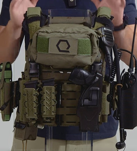 U.S. Border Patrol Plate Carrier Setup - ICEPLATE EXO® Gen 3 - BORTAC ...