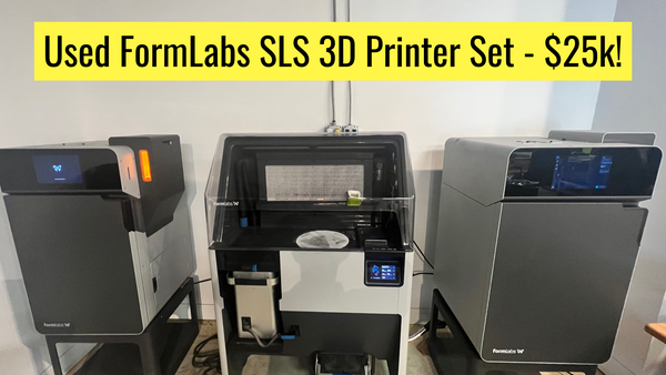 Used FormLabs SLS 3D Printers for Sale – Complete Industrial Printing Package at Only $25K! (Tariff-free)