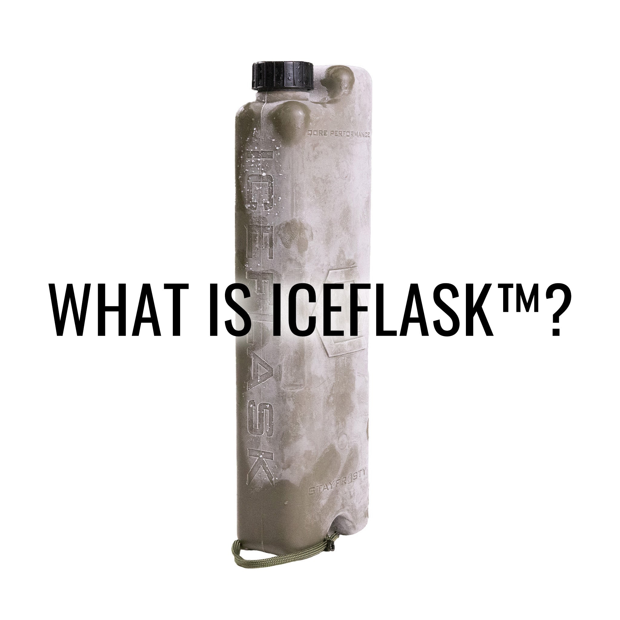 What is ICEFLASK? (replacement water bottle for military canteens and Nalgenes)