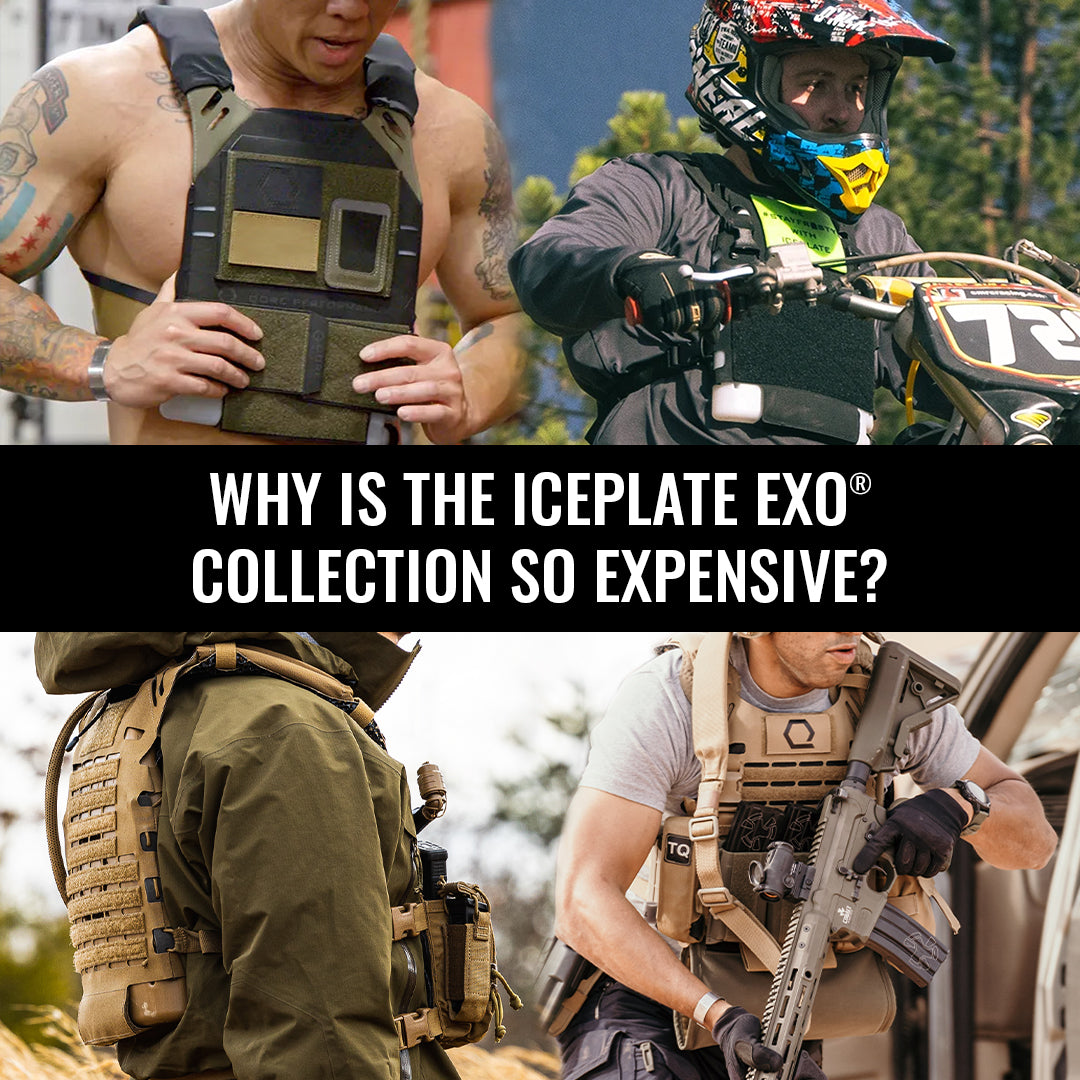 Why is the ICEPLATE EXO® Plate Carrier and Chest Rig Collection so exp