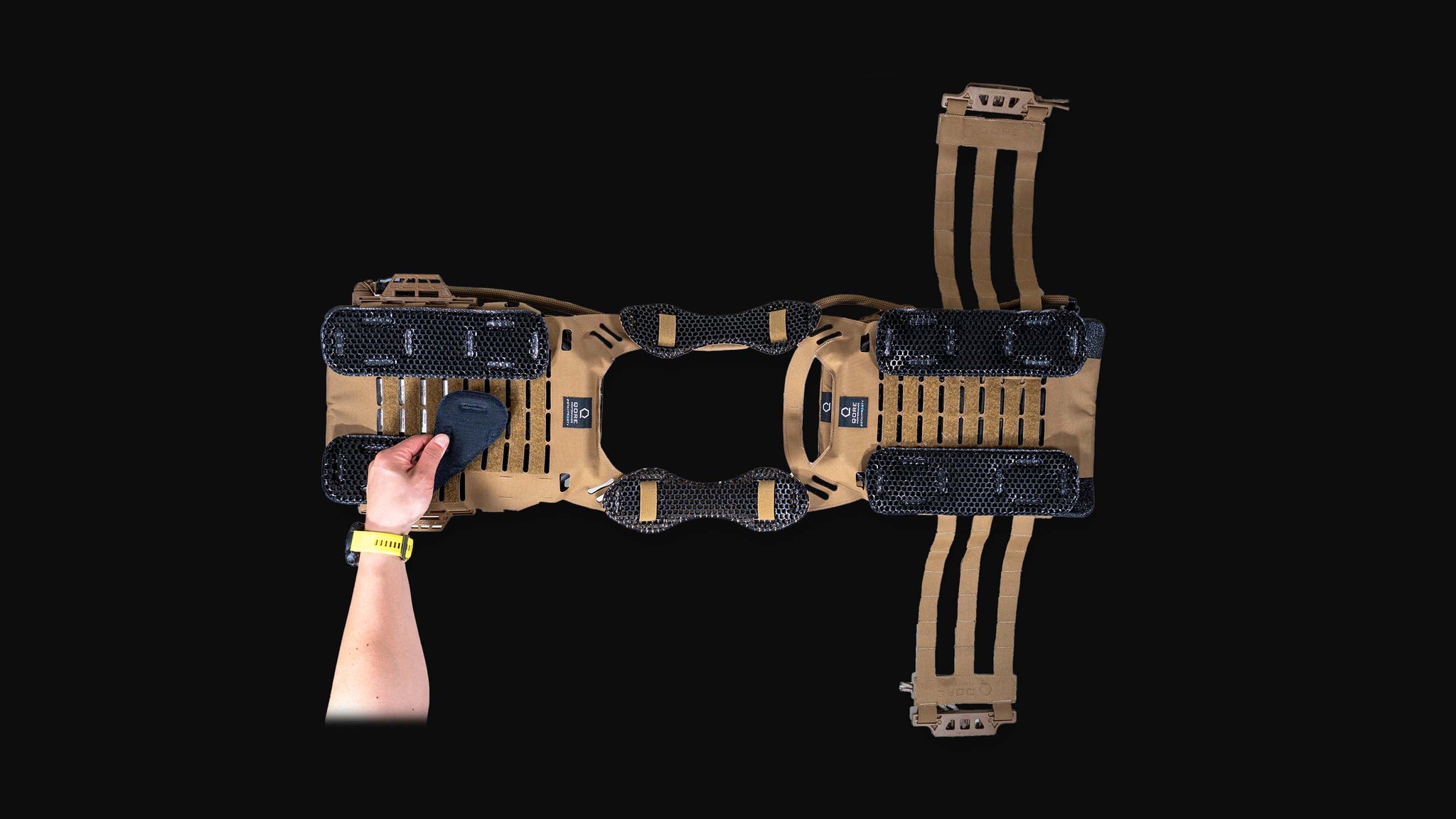 ICEVENTS® Body Armor, Holster, and Plate Ventilation & Padding