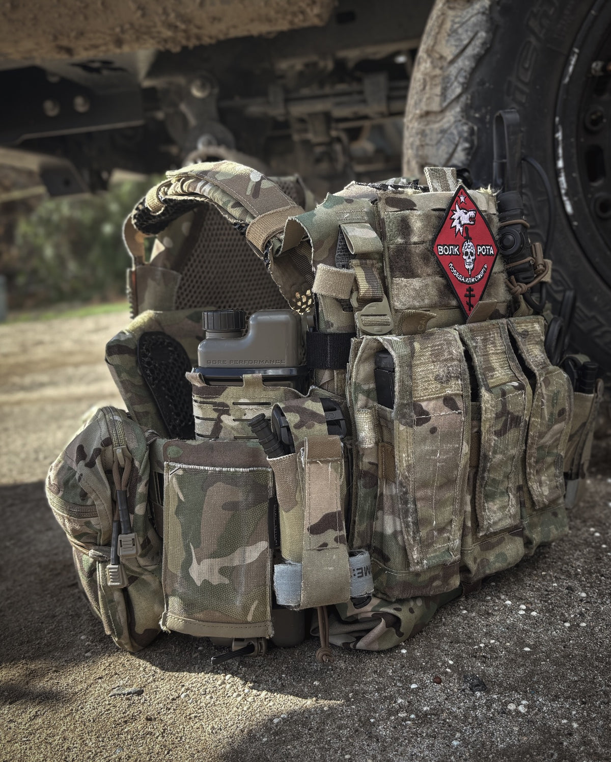 Taps Rig Set Up US Army Tactical Assault Panel System Hydration Options : Integrating ...