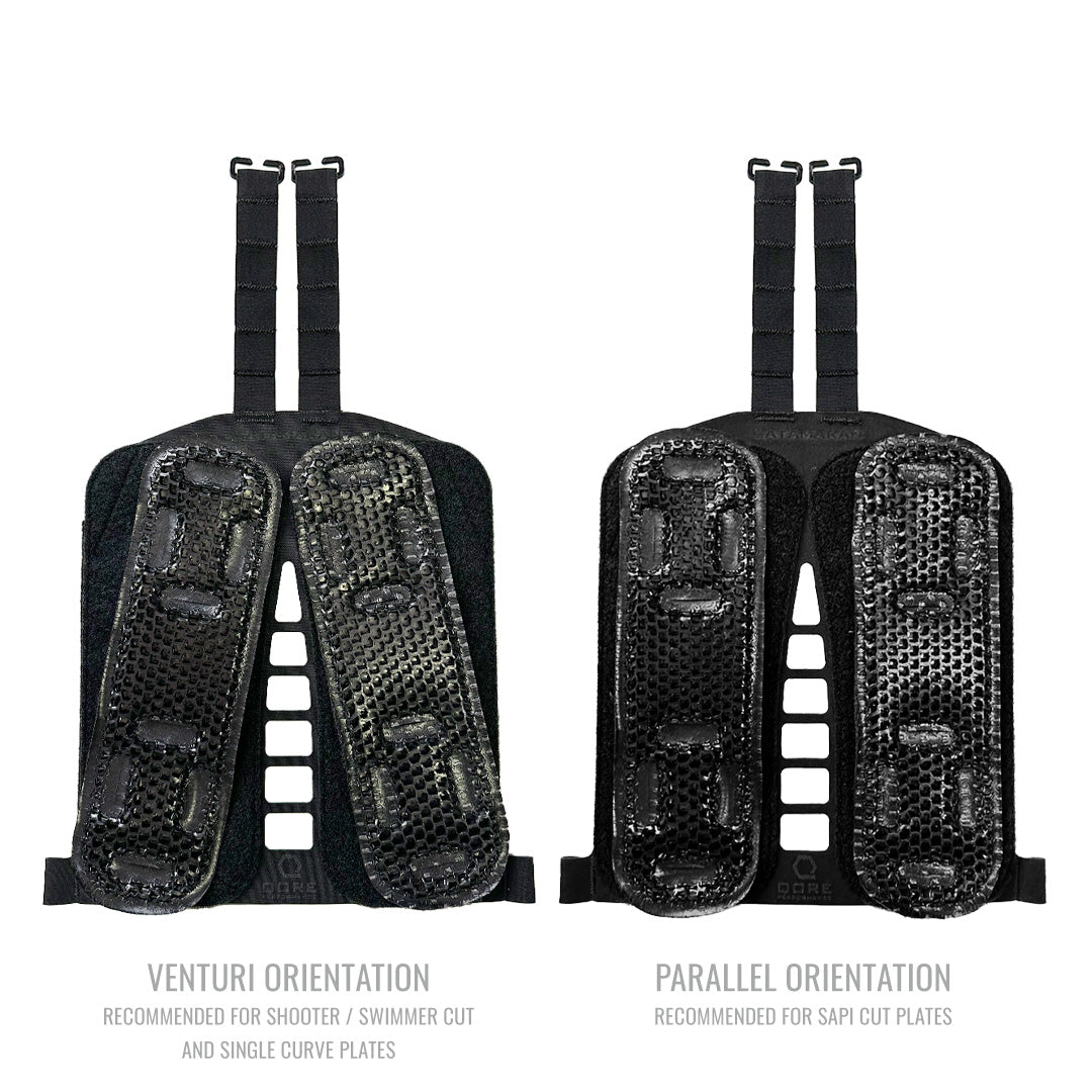 CATAMARAN Combo (Universal MOLLE Plate Carrier Ventilation Adapter Panel for ICEVENTS®)