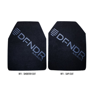 ICEPLATE EXO® Gen 3 DFNDR RF1 Elite Armor Package (Includes 2 x DFNDR Ultra Lightweight Rifle Rated Hard Plates)