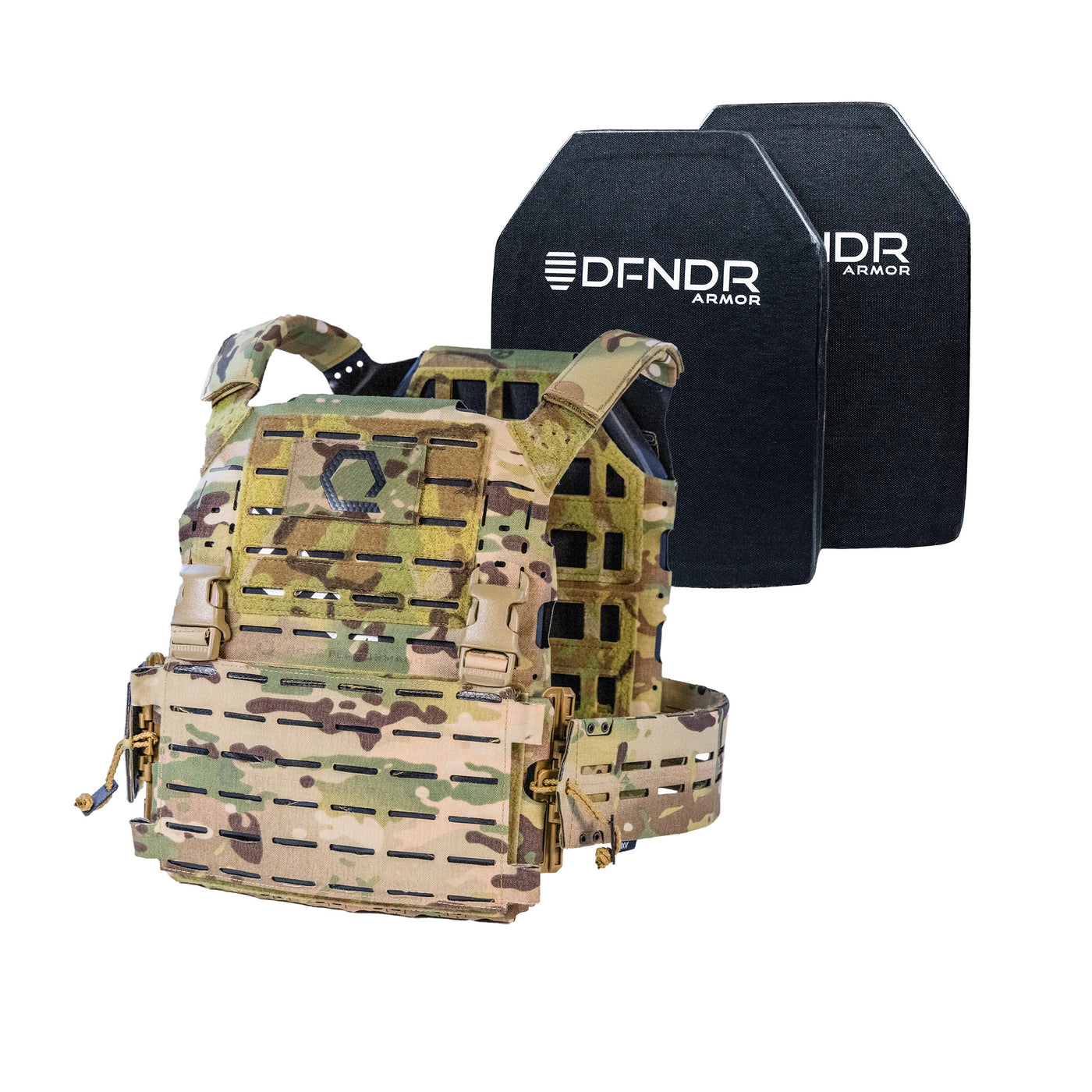 ICEPLATE EXO® Gen 3 DFNDR Level III+ C Armor Package (Includes 2 x DFNDR Armor Rifle Rated Hard Plates)