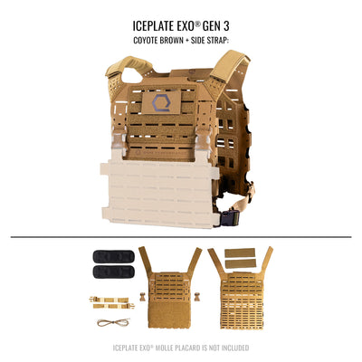 ICEPLATE EXO® Gen 3 Ultralight Minimalist Plate Carrier