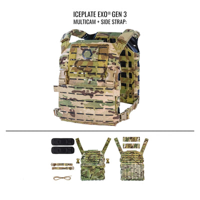 ICEPLATE EXO® Gen 3 Ultralight Minimalist Plate Carrier