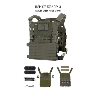 ICEPLATE EXO® Gen 3 Ultralight Minimalist Plate Carrier