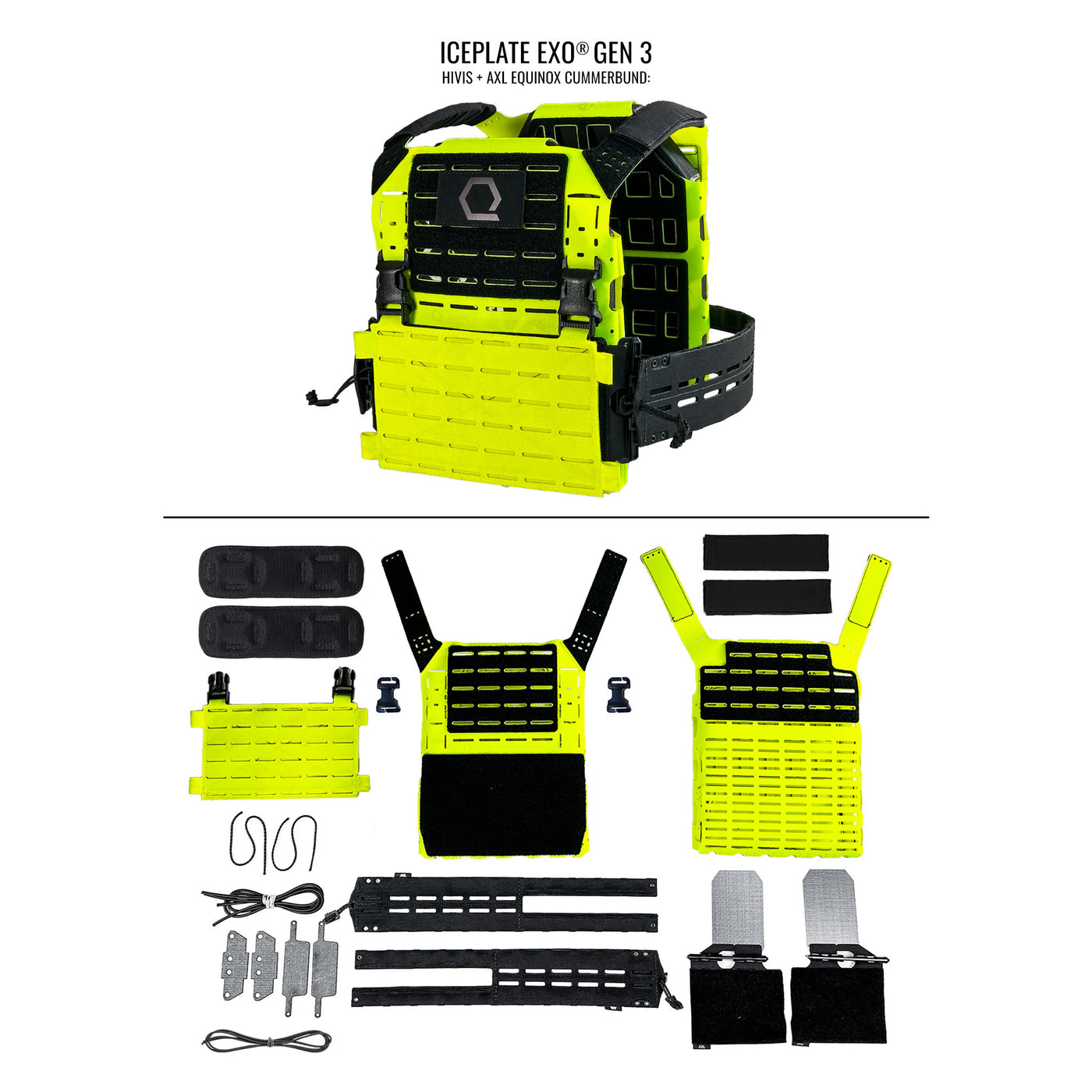 ICEPLATE EXO® Gen 3 Ultralight Minimalist Plate Carrier