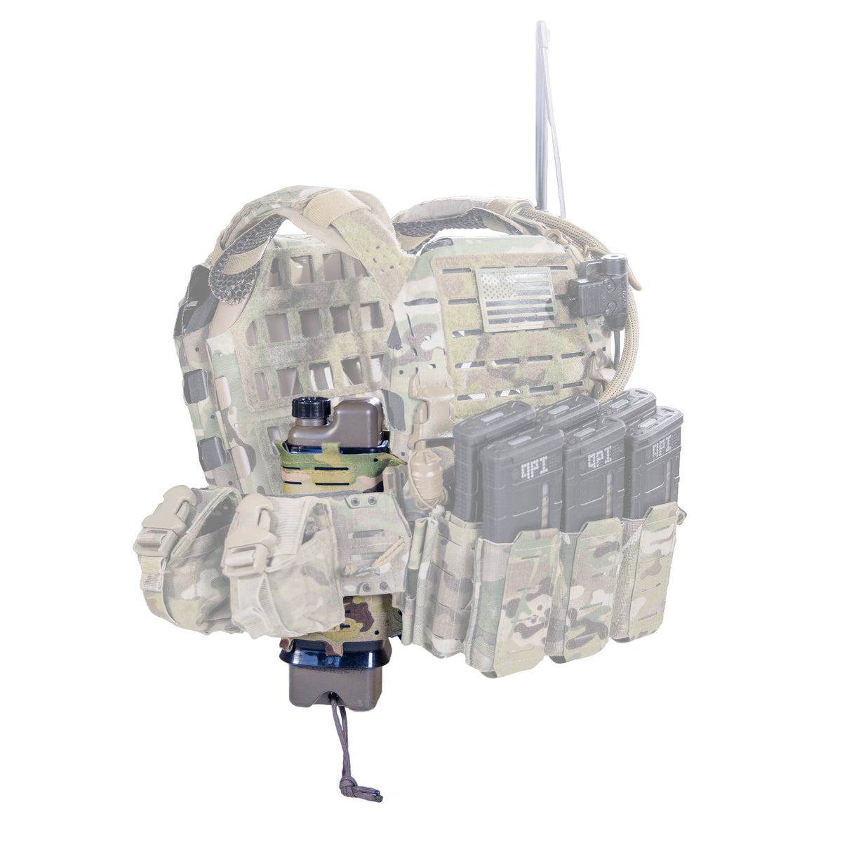 ICEFLASK mounted on ICEPLATE EXO