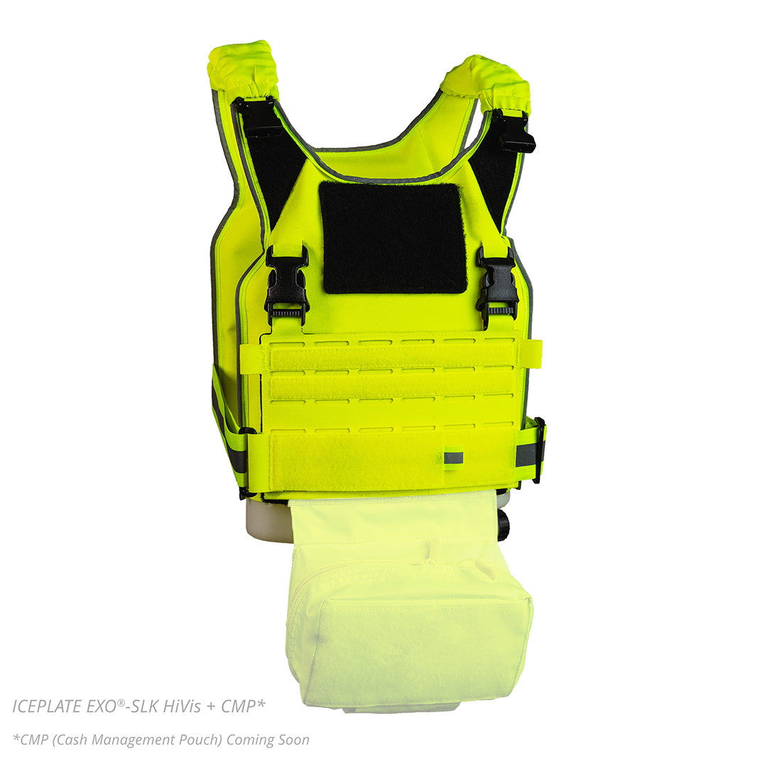 ICEPLATE EXO®-SLK HiVis Multi-Use Safety Vest with Cooling/Heating/Hydration